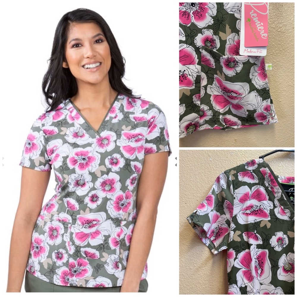 NWT scrub top sizes XS, S, M